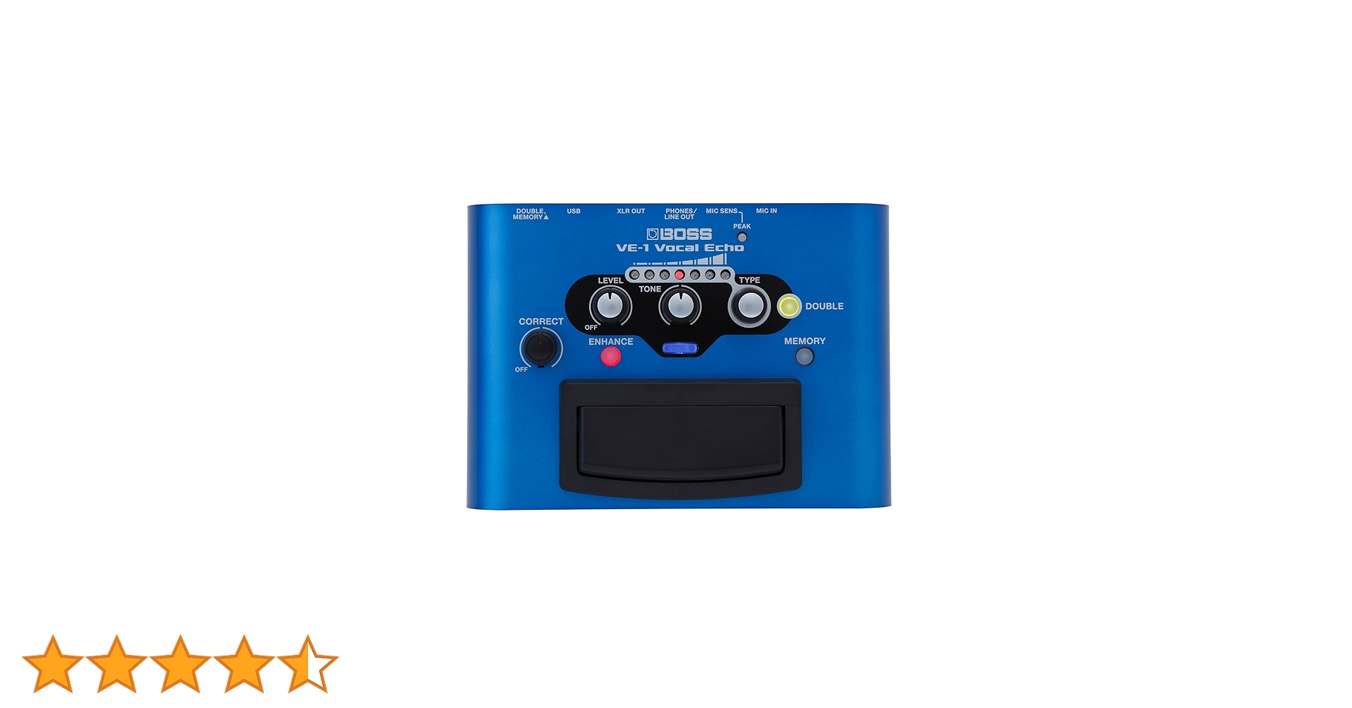 Amazon | BOSS ボス ボーカルエコー VE-1 電池/AC 電源の 2 電源方式